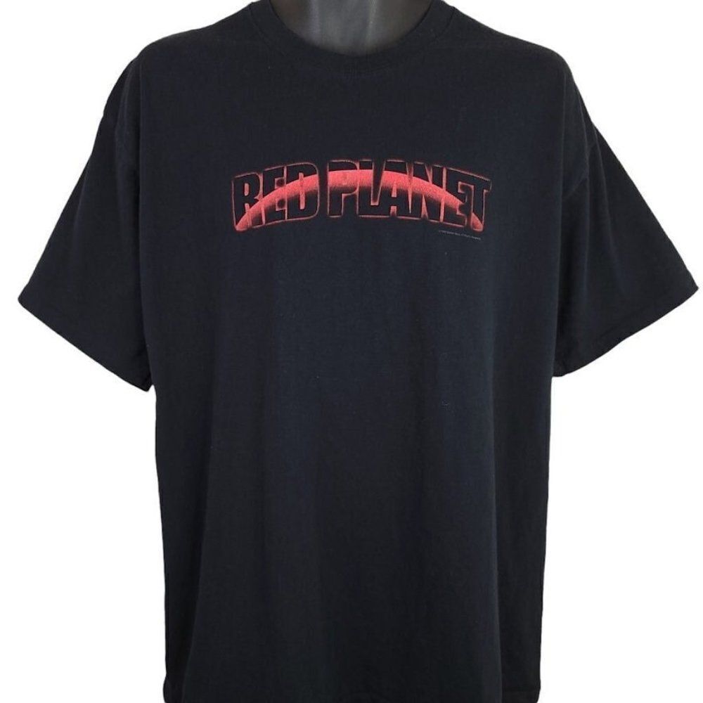 Red Planet Movie T Shirt Vintage 90s 1999 Y2K 2000 Sci Fi Val Kilmer Made In USA